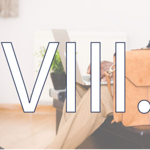 VIII. Životní pojištění a Neživotní pojištění podnikatelů